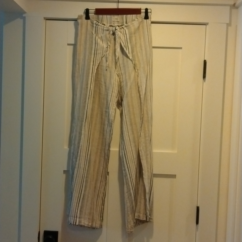 Wide Leg Linen Type Pants